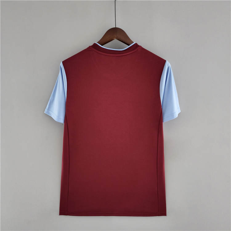 Aston Villa 22/23 Home Soccer Jersey Red Football Shirt - Click Image to Close